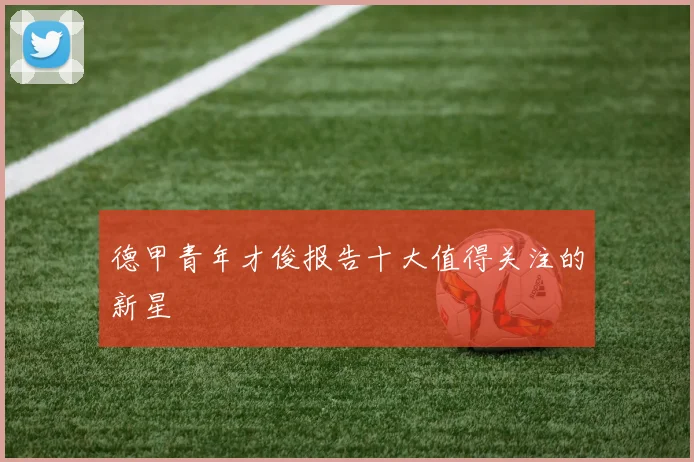 德甲青年才俊报告十大值得关注的新星